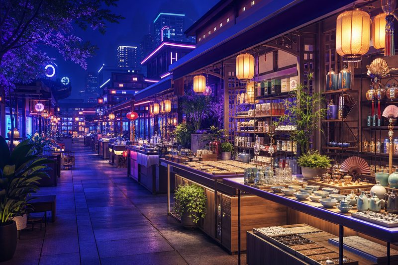 松原夜场女孩的深夜觅食路线：查干湖胖头鱼配烧烤