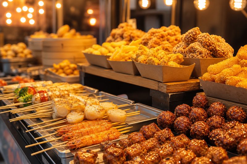 贵阳夜场下班后的深夜食堂，肠旺面配烧烤才叫圆满