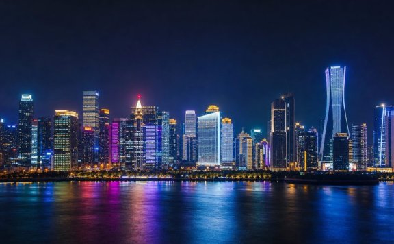 玉林云天宫夜景，夜场姐妹下班后的另一个世界